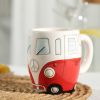 Creative Ceramic Bus Cup Interesting Milk Coffee Mug